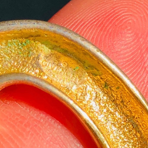 Givenchy Necklace + Bracelet Matching Vintage Jewelry Set Oversized Chain - Picture 5 of 5